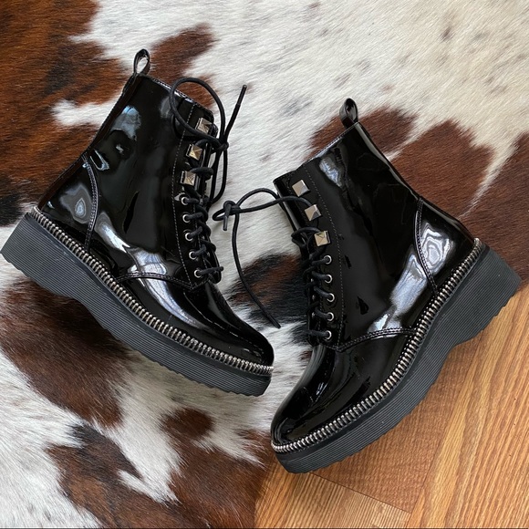 MICHAEL Michael Kors Shoes - MICHAEL Michael Kors Haskell Combat Boots 6